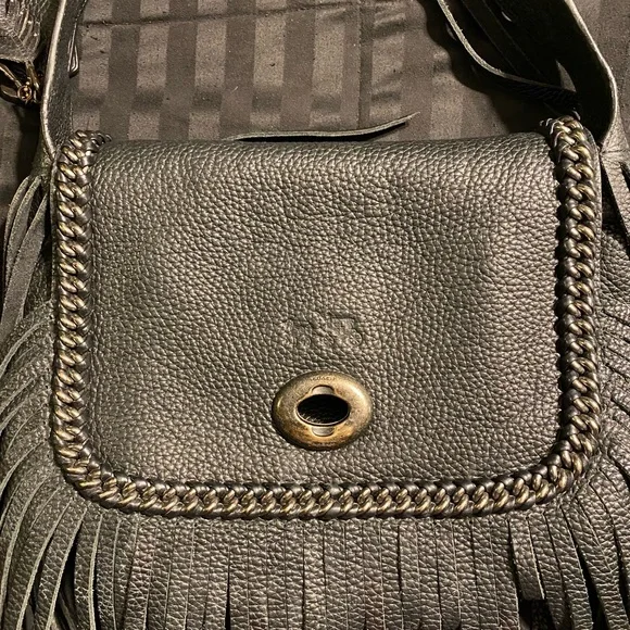 Coach Dakotah Fringe Crossbody w/ dust bag. - Picture 2 of 14
